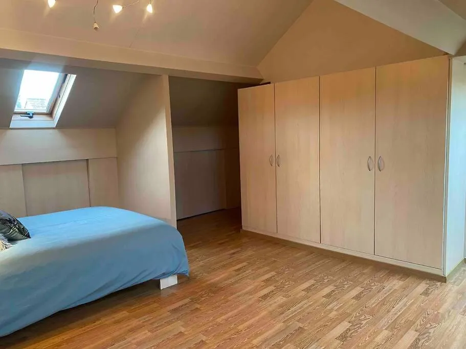 Lägenhet Ruim Duplexappartement Oostende Met Groot Terras Belgien